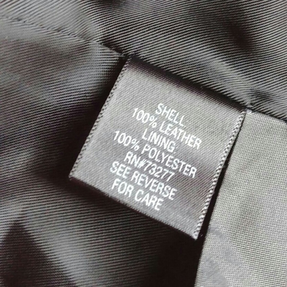 Apt.9 90's style lambskin jacket black - Picture 5 of 5